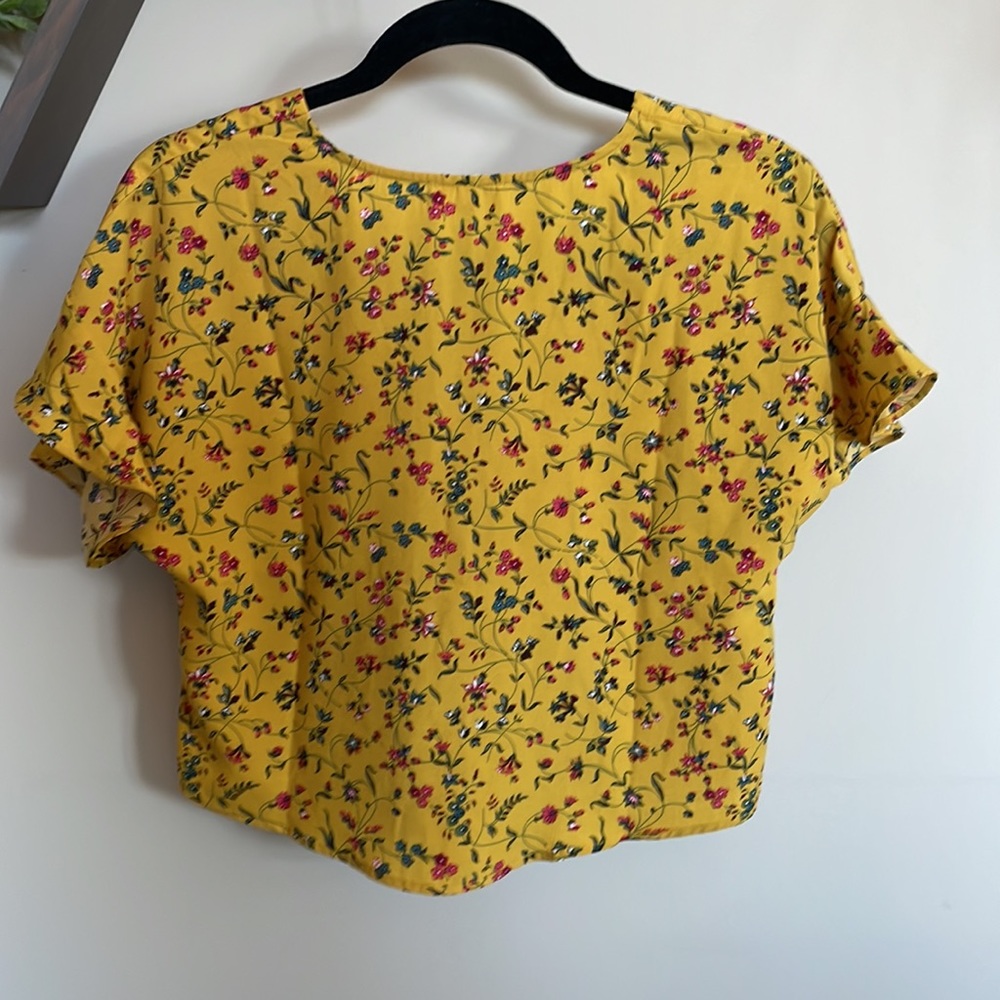 Floral crop top - Picture 4 of 5